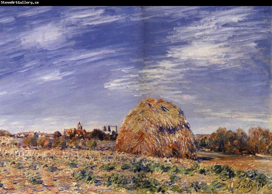 Alfred Sisley Meule sur les bords du Loing